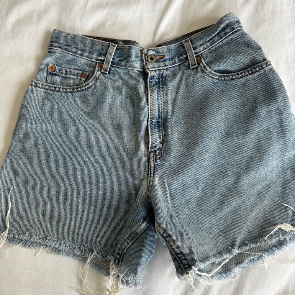 Levi's Vintage Denim Shorts High Rise